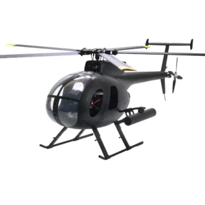 FLISHRC FL500 V2 500 Class/Size Scale RC Helicopter – AH-6 Little Bird