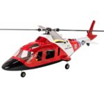FLISHRC FL500 V2 500 Class/Size Scale RC Helicopter – A109 Coast Guard