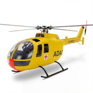 FLISHRC FL500 V2 500 Class/Size Scale RCHelicopter - BO105 (Yellow) RTF