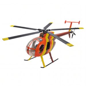 FLISHRC FL500 V2 500 Class/Size Scale RC Helicopter - MD500D Magnum RTF