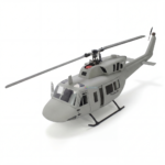 FLISHRC FL500 V2 500-Class/Size Scale RC Helicopter – Bell 212 Twin Huey (gray) RTF