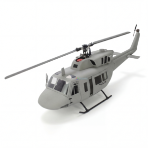 FLISHRC FL500 V2 500-Class/Size Scale RC Helicopter – Bell 212 Twin Huey (gray) RTF