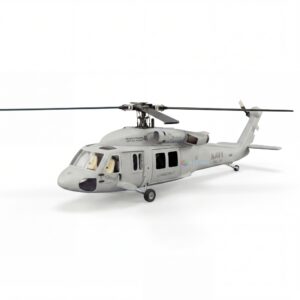 FLISHRC FL500 V2 500 Class/Size Scale RC Helicopter - SH-60 SeaHawk (Gray) RTF