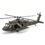 FLISHRC FL500 V2 500 Class/Size Scale RC Helicopter - UH-60 BlackHawk (Olive green) RTF
