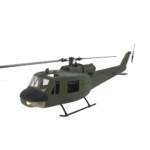 FLISHRC UH-1 Huey Scale RCHelicopter FL500 V2 500-Class/Size