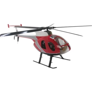 FLISHRC MD500E G-jive (Police Red Painting) RTF FL500 V2 500 Class/Size Scale RC Helicopter-with L7 Flight Control