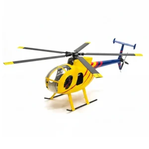 FLISHRC MD500D (Yellow) RTF FL500 V2 500 Class/Size Scale RC Helicopter