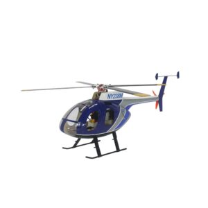 FLISHRC FL450 V5 MD500E (police blue) G-Jive 450 Size Helicopter Scale 6CH GPS RTF MD-500E