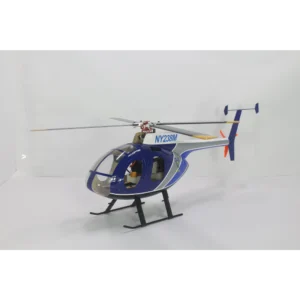 FLISHRC FL450 V5 MD500E (police blue) G-Jive 450 Size Helicopter Scale 6CH GPS RTF MD-500E