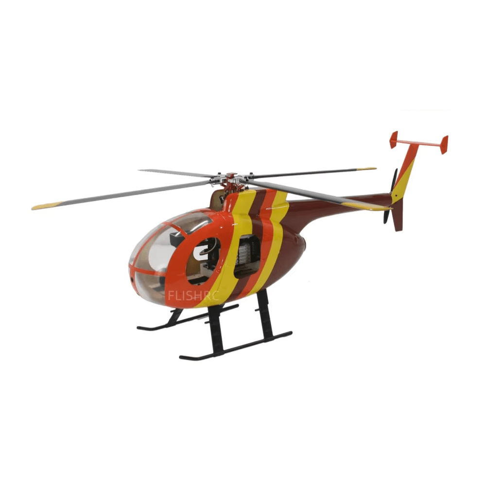 FLISHRC FL450 V5 MD500E (Magnum) G-Jive 450 Size Helicopter Scale 6CH GPS RTF MD-500E