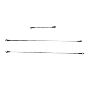FlishRC 500Size/Class Airwolf Pro V2 Rc Helicopter Parts - Landing Gear Turnbuckle Servo Control Linkage Push Rod Adjustable Link Telescopic Rod
