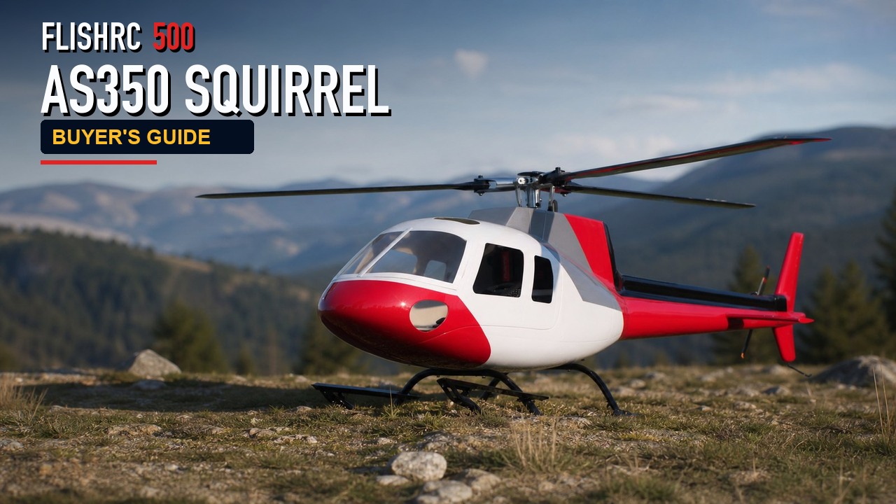 FLISHRC 500 AS350 SQUIRREL RC helicopter guide cover