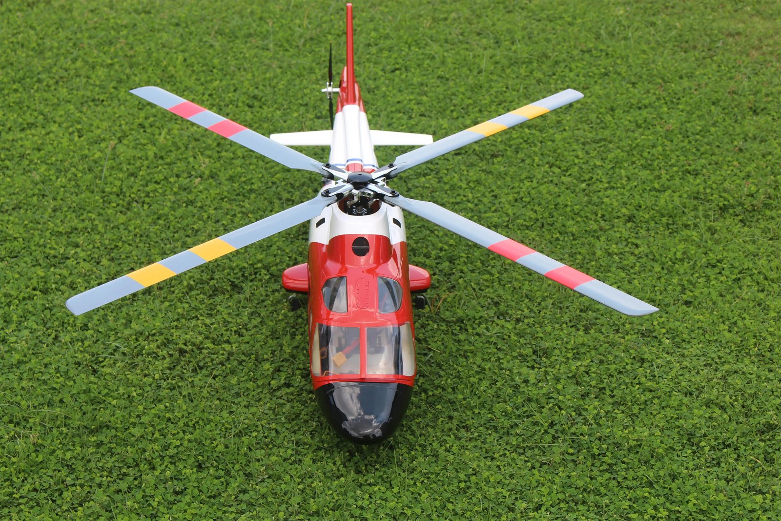 FLISHRC FL500 V2 A109 Coast Guard 500 size scale RC helicopter fuselage profile