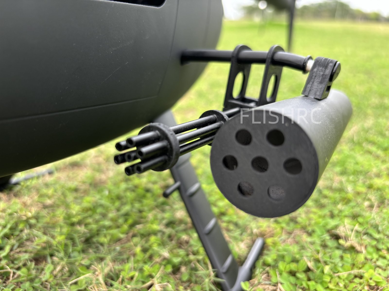 FLISHRC FL500 V2 AH-6 Little Bird 500 size scale RC helicopter fuselage profile