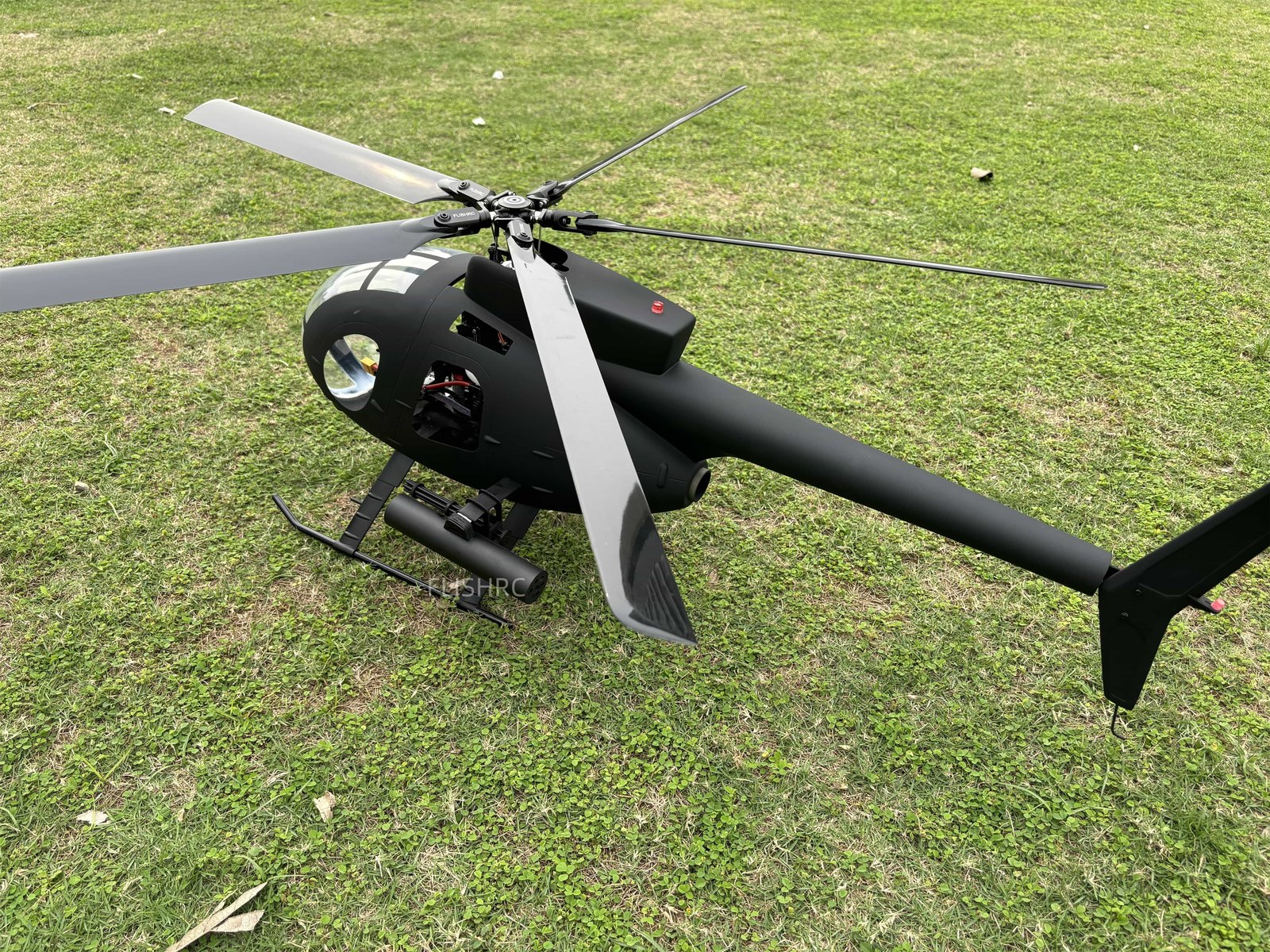 FLISHRC FL500 V2 AH-6 Little Bird 500 size scale RC helicopter scale detail