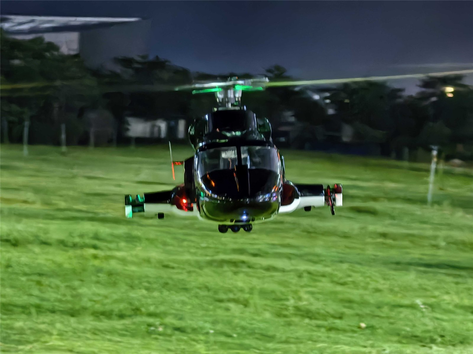 FLISHRC FL500 V2 Airwolf V2 Pro 500 size scale RC helicopter outdoor view