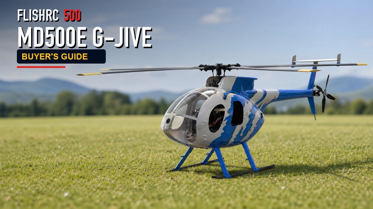 FLISHRC 500 MD500E G-JIVE RC helicopter guide cover